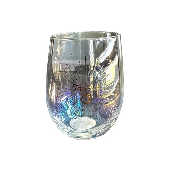 no brand Other - Taurus Iridescent wine glass